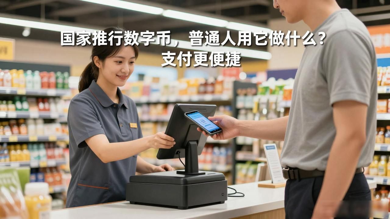 国家推行数字货币，普通人用它做什么？支付更便捷