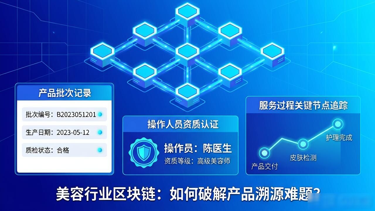 美容行业区块链：如何破解产品溯源难题？