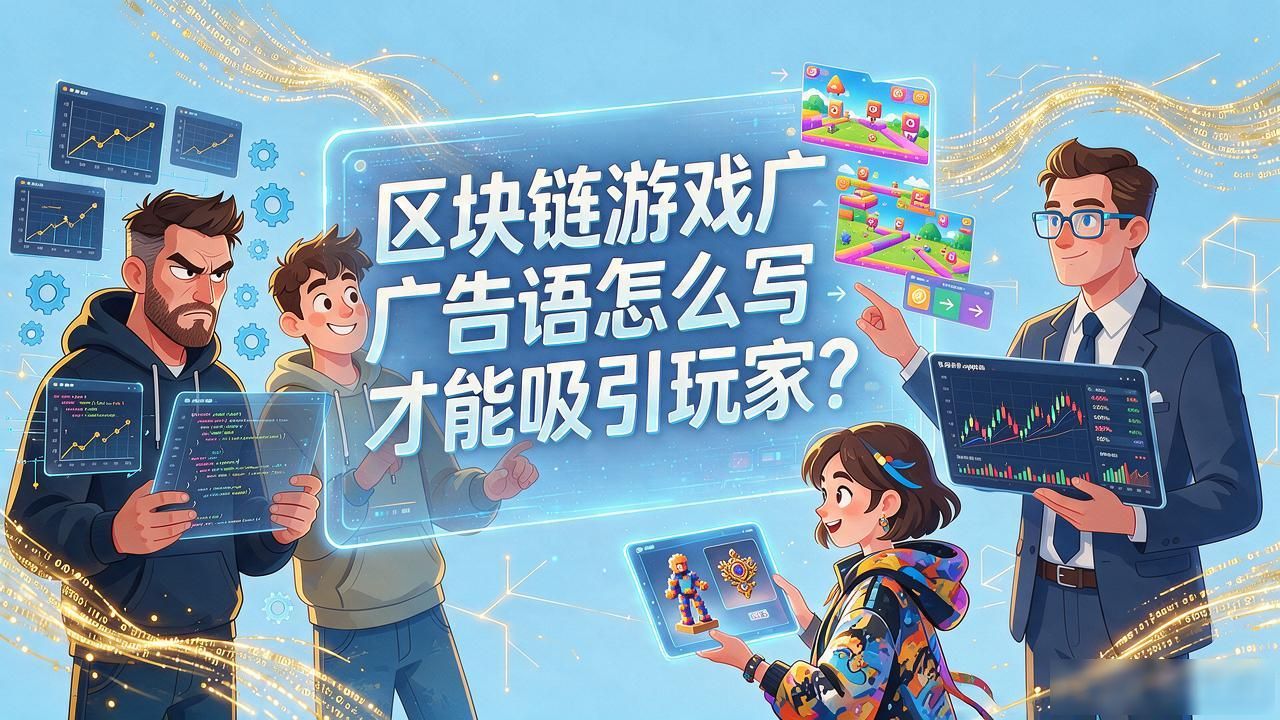 区块链游戏广告语怎么写才能吸引玩家？
