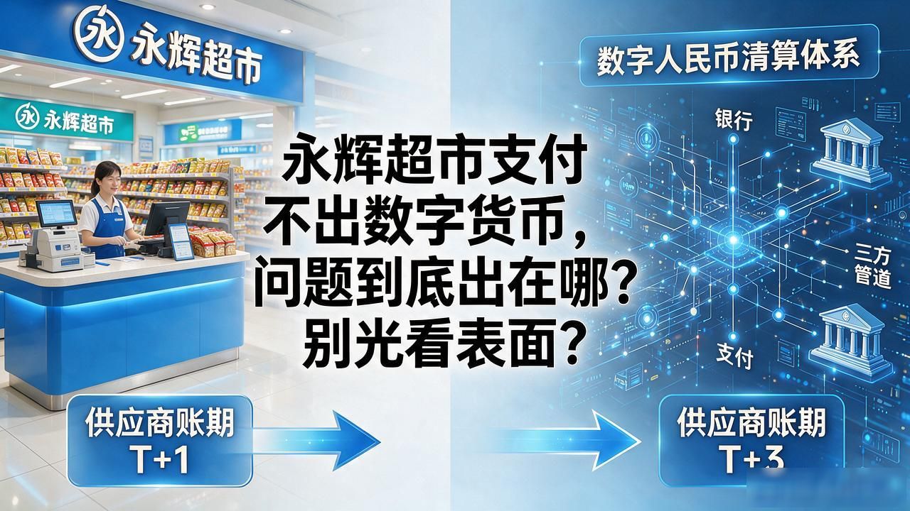 永辉超市支付不出数字货币，问题到底出在哪？别光看表面